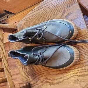 P.F. Flyers green men's boots, size 9